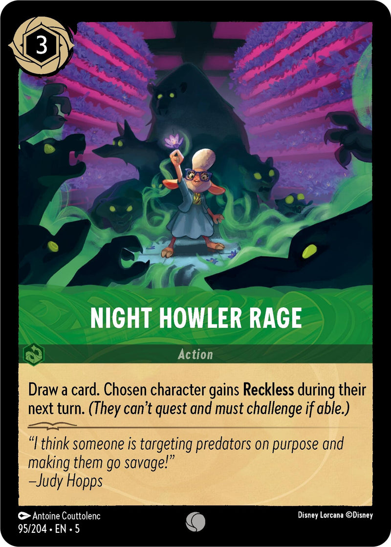 Night Howler Rage (95/204) [5]