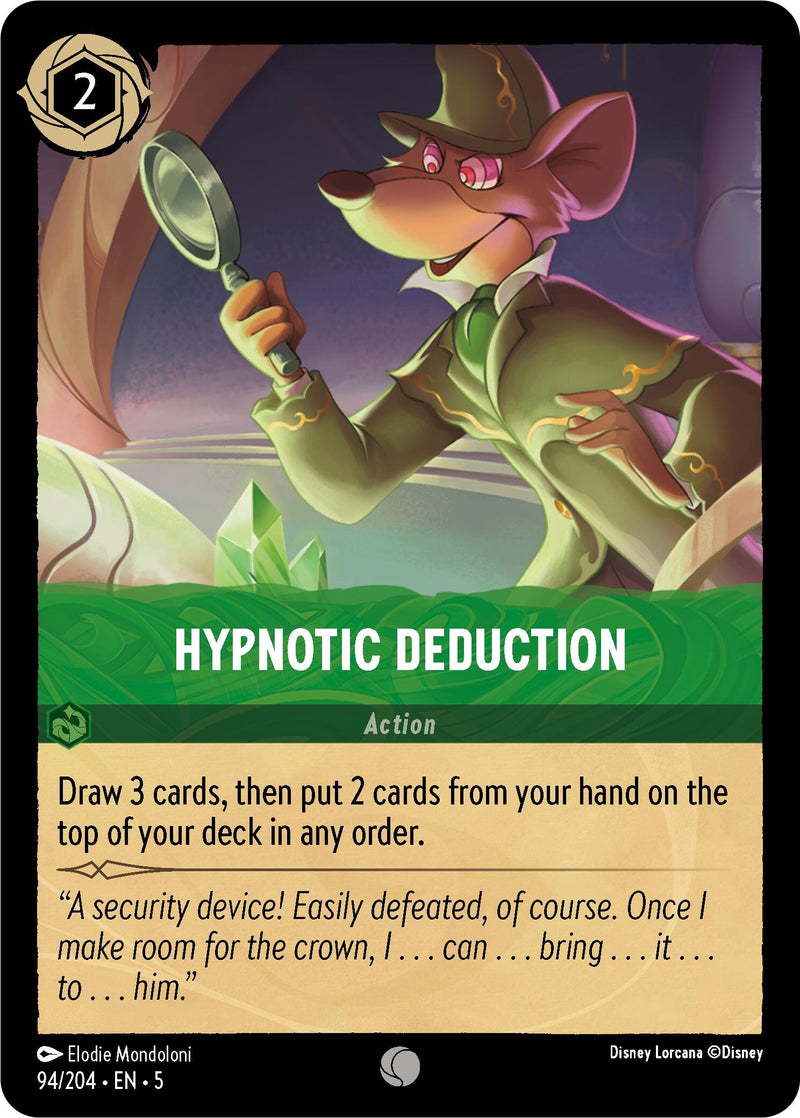 Hypnotic Deduction (94/204) [5]