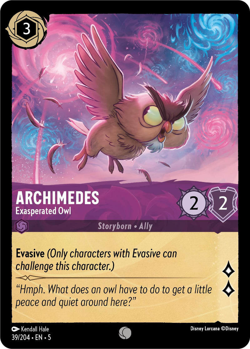 Archimedes Exasperated Owl (39/204) [5]