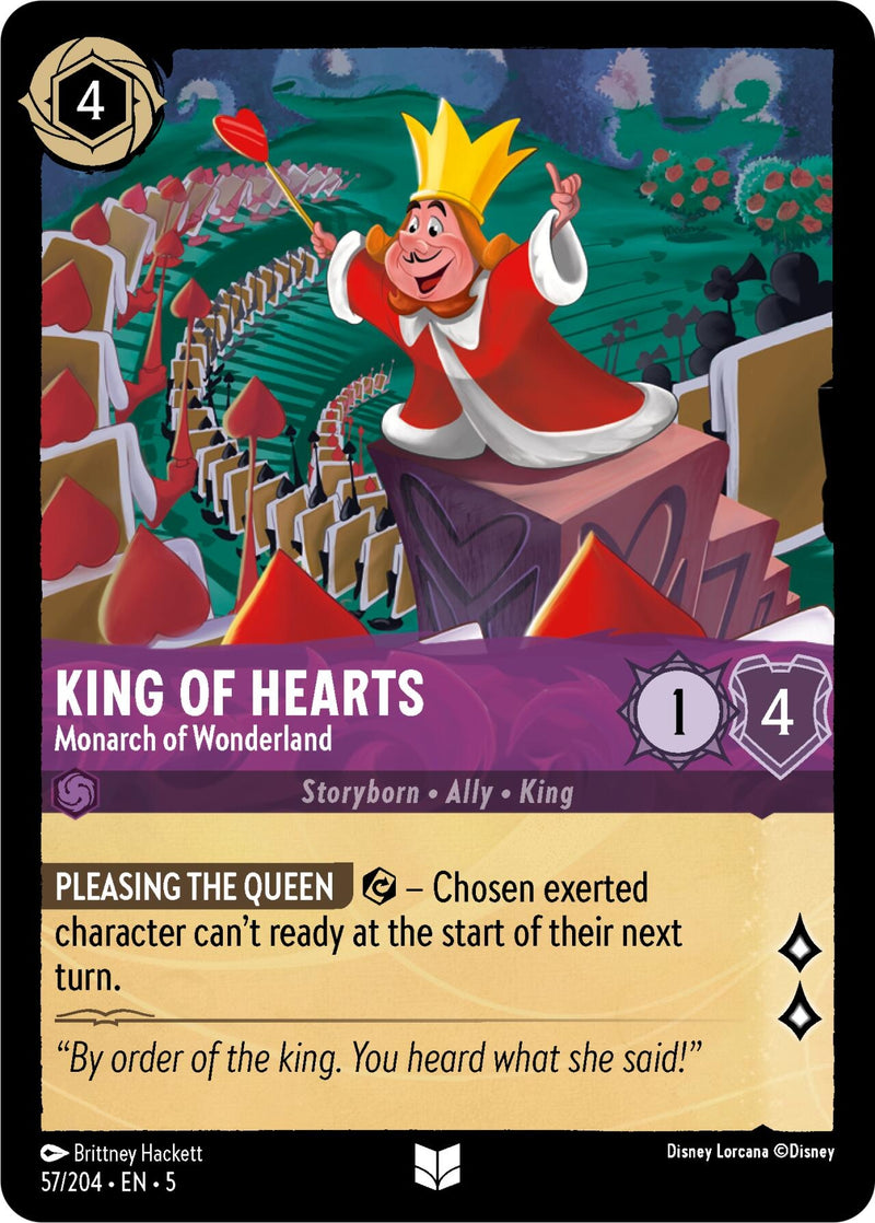 King of Hearts Monarch of Wonderland (57/204) [5]