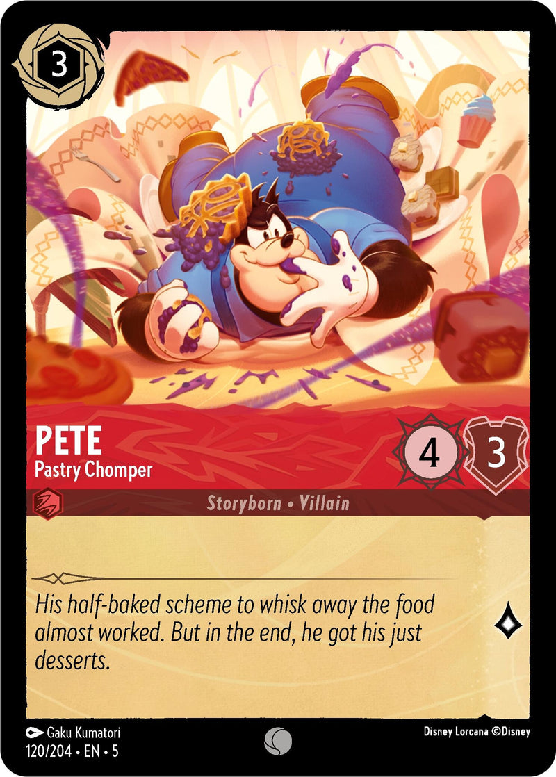 Pete Pastry Chomper (120/204) [5]