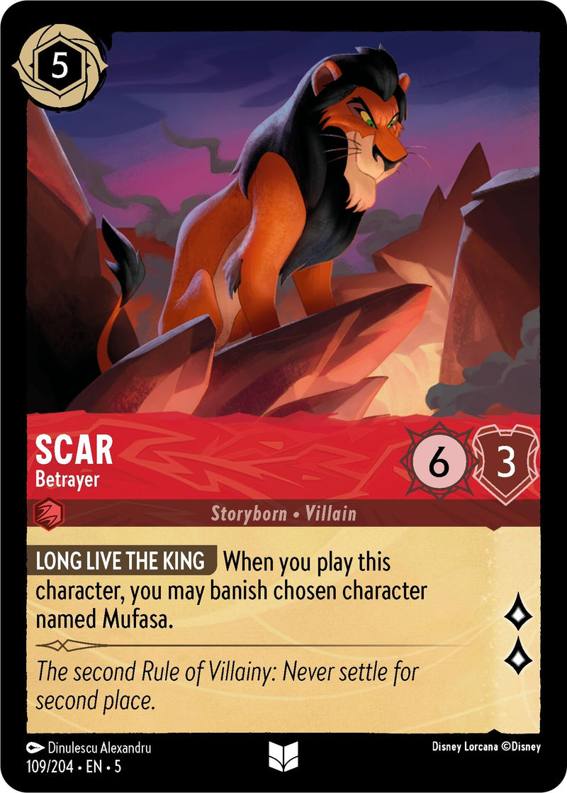 Scar Betrayer (109/204) [5]