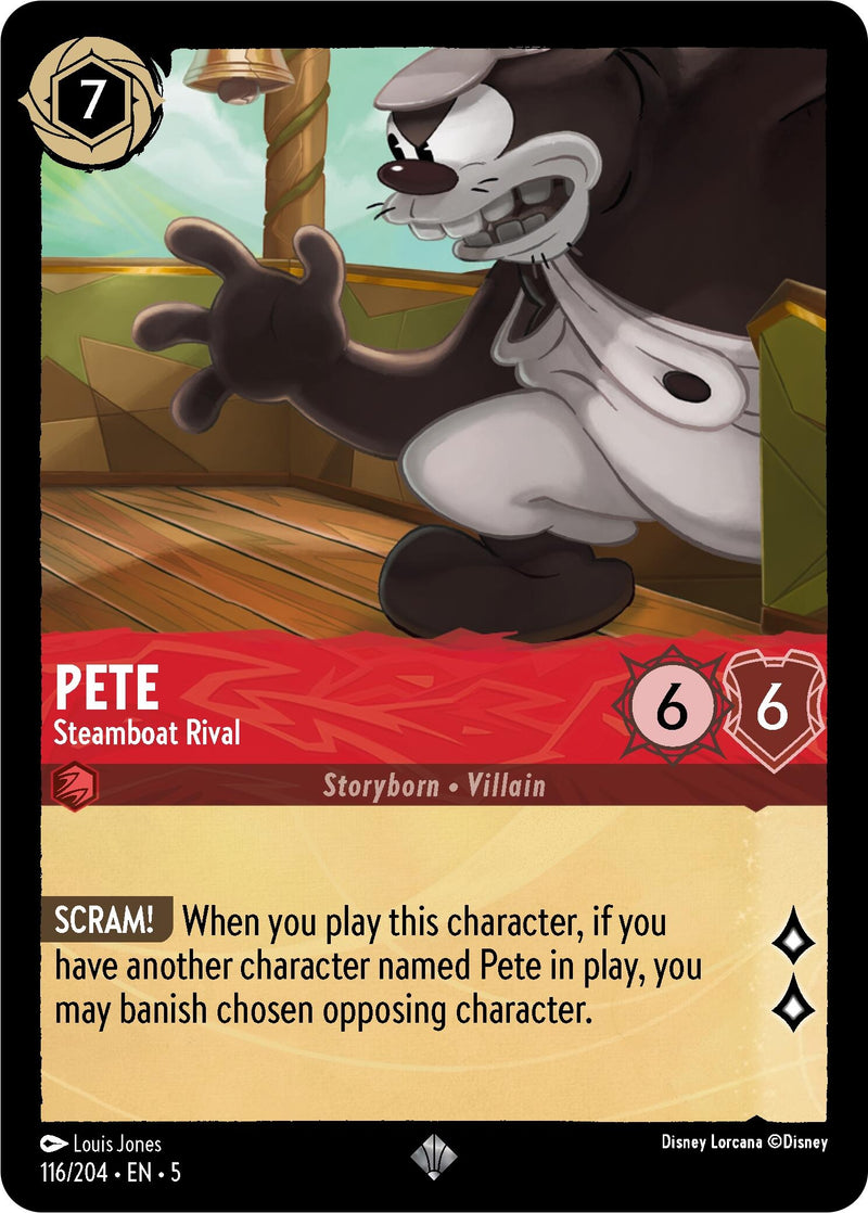 Pete Steamboat Rival (116/204) [5]