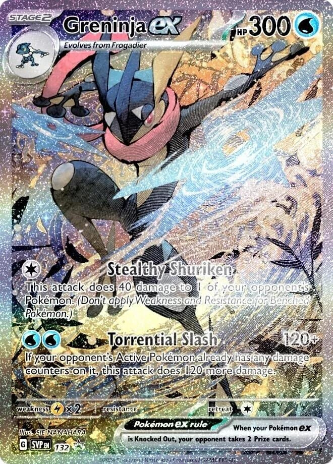 Greninja ex 132 (132) [SVP]