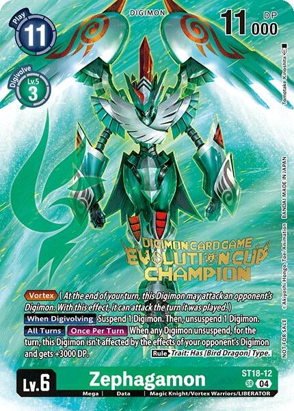 Image for Zephagamon (2024 Evolution Cup Champion) [Starter Deck 18: Guardian Vortex]