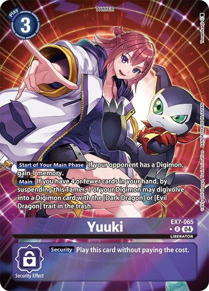 Image for Yuuki (Alternate Art) [Digimon LIBERATOR]