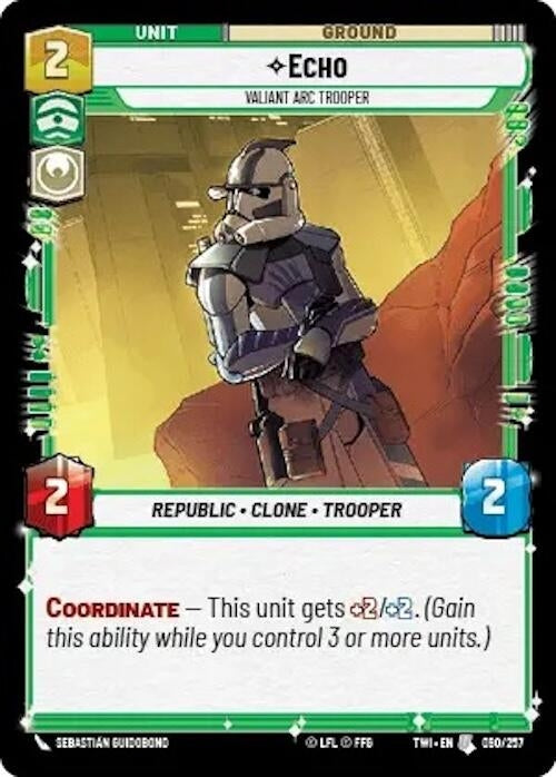 Echo Valiant Arc Trooper (090/257) [TOR]