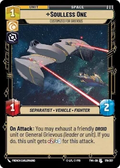 Soulless One Customized for Grievous (179/257) [TOR]