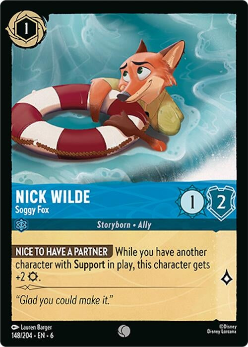 Image for Nick Wilde - Soggy Fox [Azurite Sea]