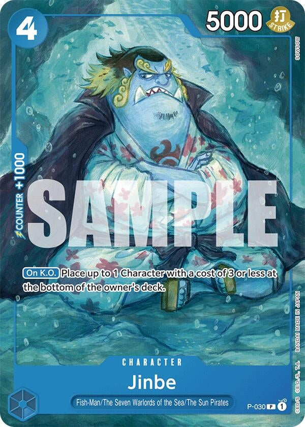 Jinbe (P-030) [Starter Deck 17: BLUE Donquixote Doflamingo]