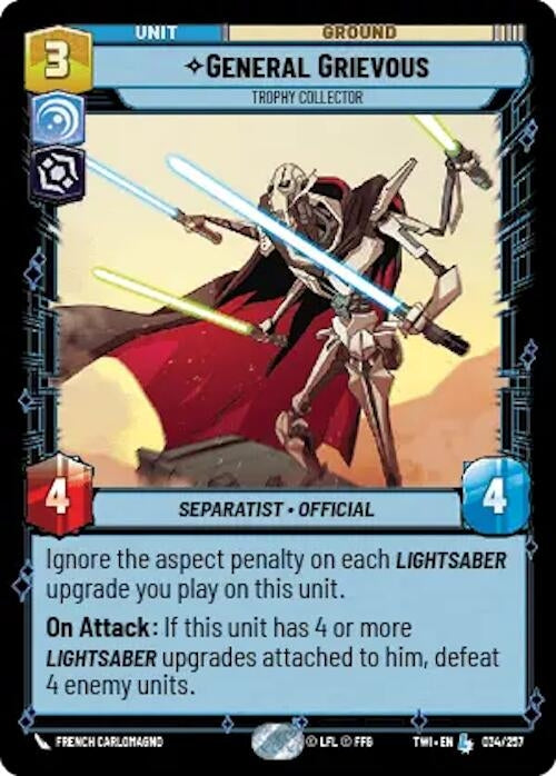 General Grievous Trophy Collector (034/257) [TOR]