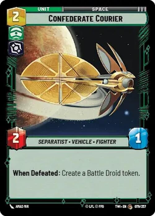 Confederate Courier (079/257) [TOR]