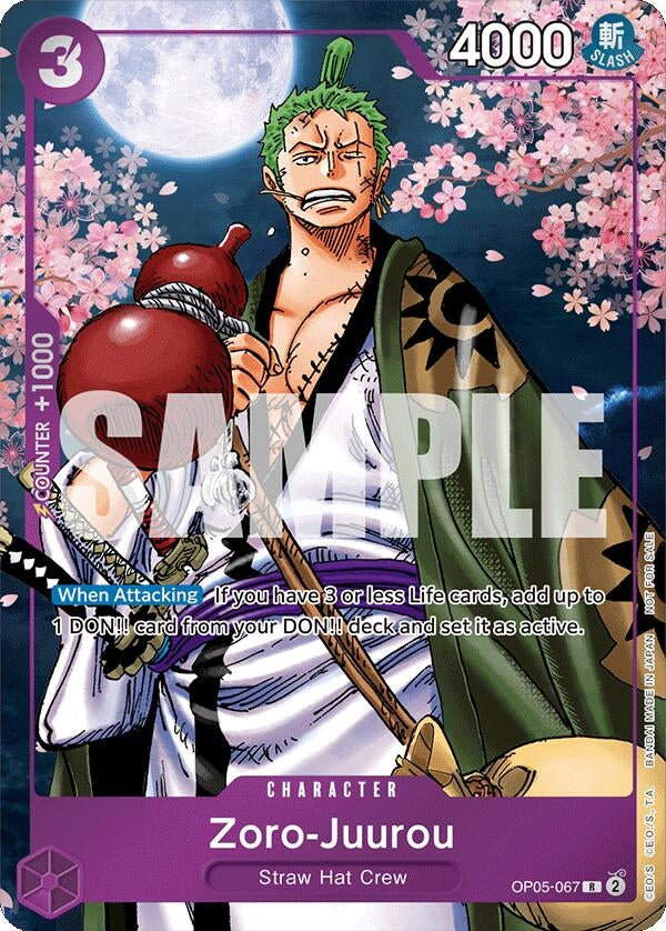 Image for Zoro-Juurou (Event Pack Vol. 5) [One Piece Promotion Cards]