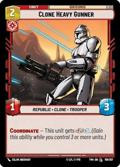 Clone Heavy Gunner (158/257) [TOR]