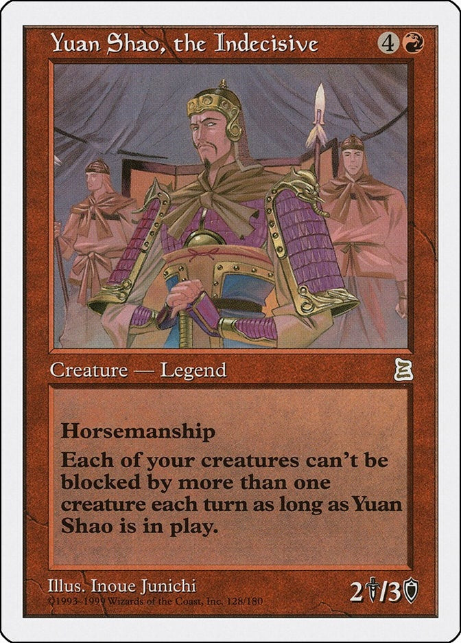 Yuan Shao the Indecisive (128) [PTK]