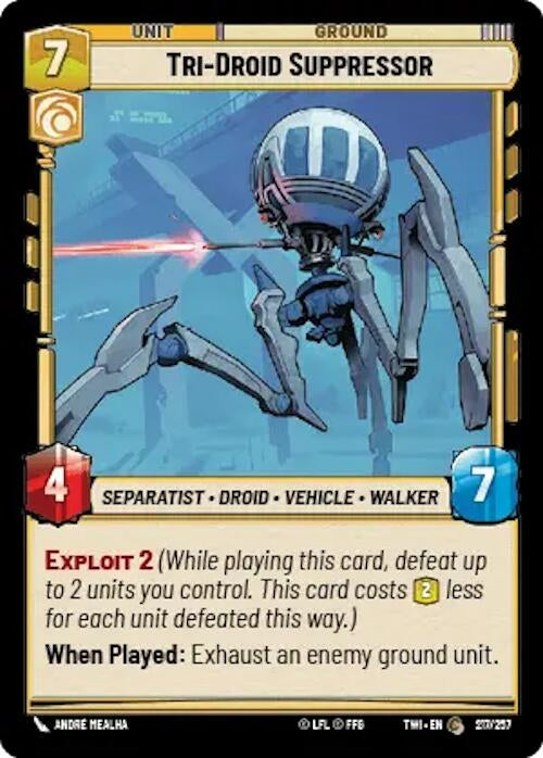 Image for Tri-Droid Suppressor [Twilight of the Republic]