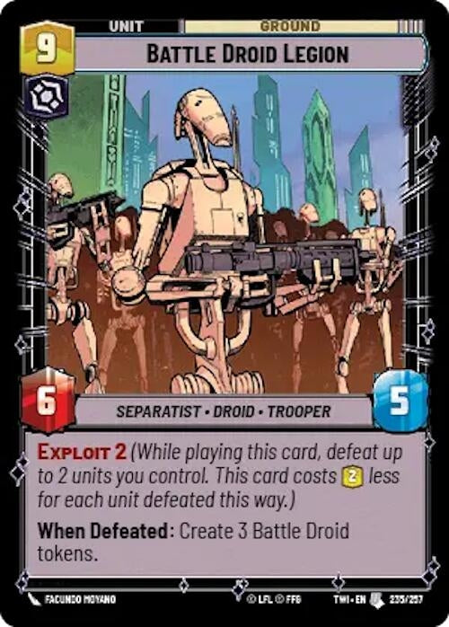 Image for Battle Droid Legion [Twilight of the Republic]