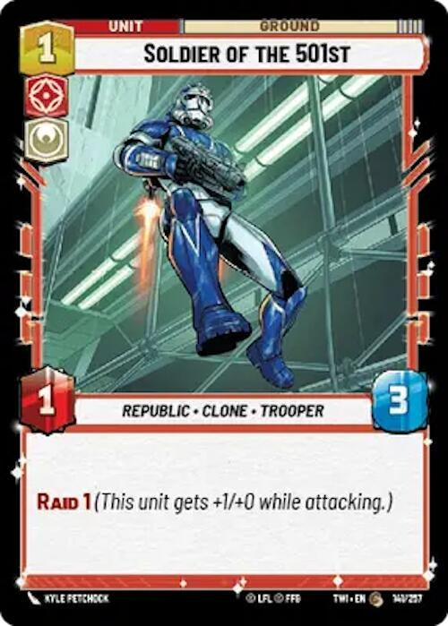 Image for Soldier of the 501st [Twilight of the Republic]