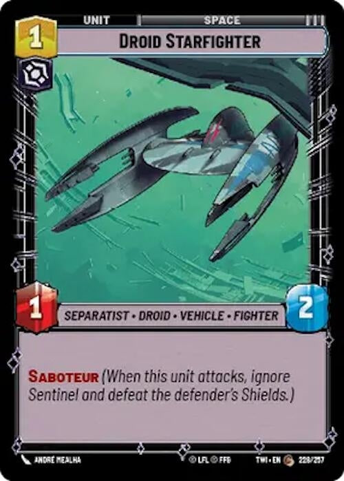 Image for Droid Starfighter [Twilight of the Republic]