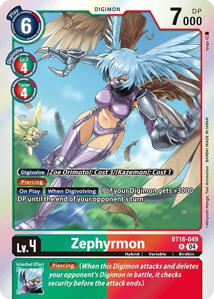 Image for Zephyrmon [Release Special Booster 2.0]