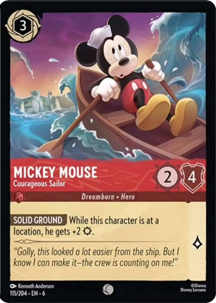 Image for Mickey Mouse - Courageous Sailor [Azurite Sea]