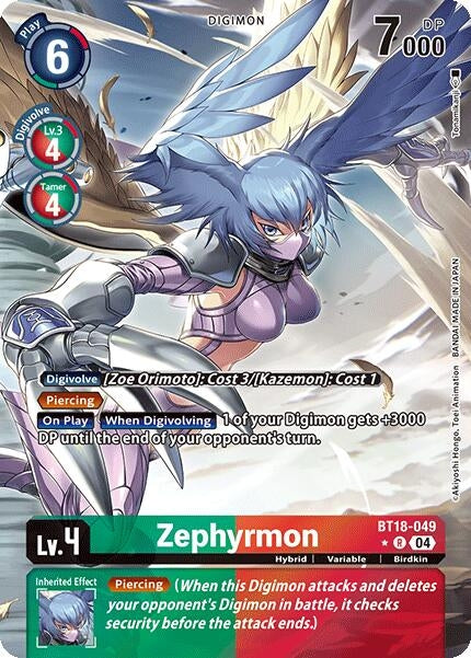 Image for Zephyrmon (Alternate Art) [Release Special Booster 2.0]