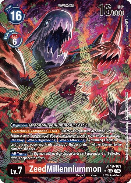 Image for ZeedMillenniummon (Alternate Art) [Release Special Booster 2.0]