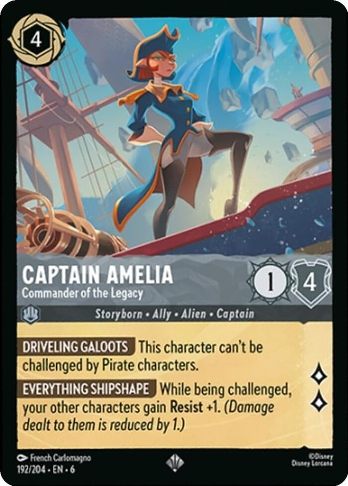 Image for Captain Amelia - Commander of the Legacy [Azurite Sea]