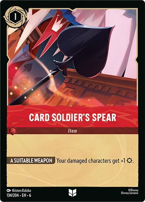 Image for Card Soldier's Spear [Azurite Sea]