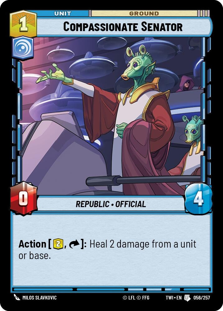 Image for Compassionate Senator [Twilight of the Republic]