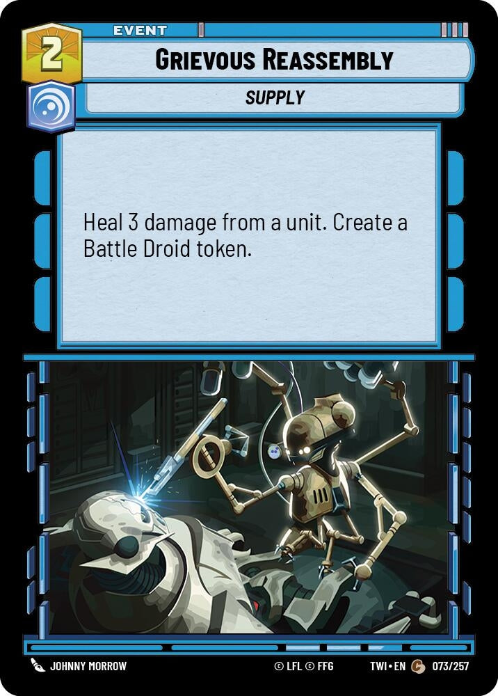 Image for Grievous Reassembly [Twilight of the Republic]