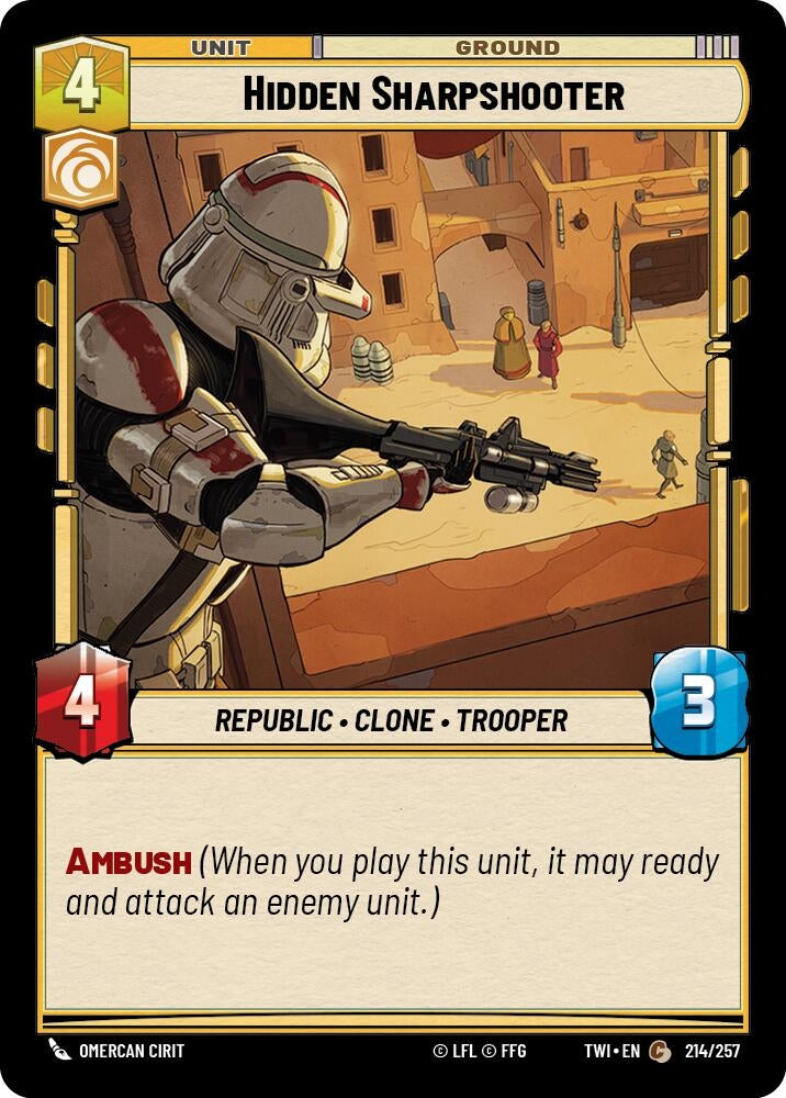 Image for Hidden Sharpshooter [Twilight of the Republic]