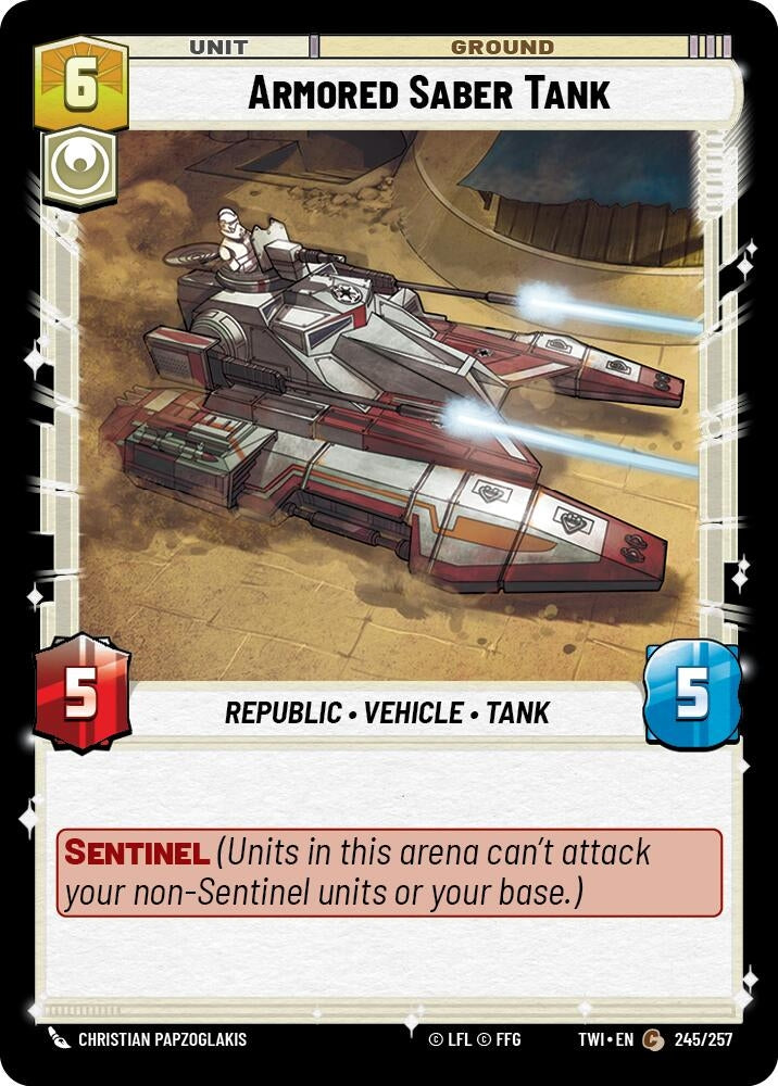 Image for Armored Saber Tank [Twilight of the Republic]