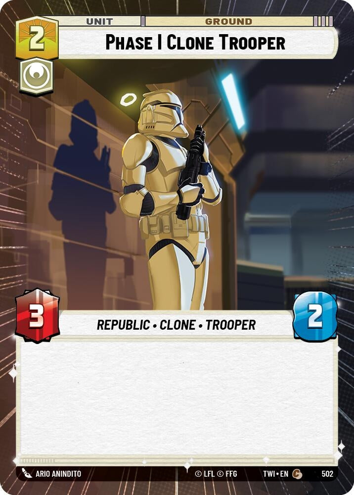 Image for Phase I Clone Trooper (Hyperspace) [Twilight of the Republic]