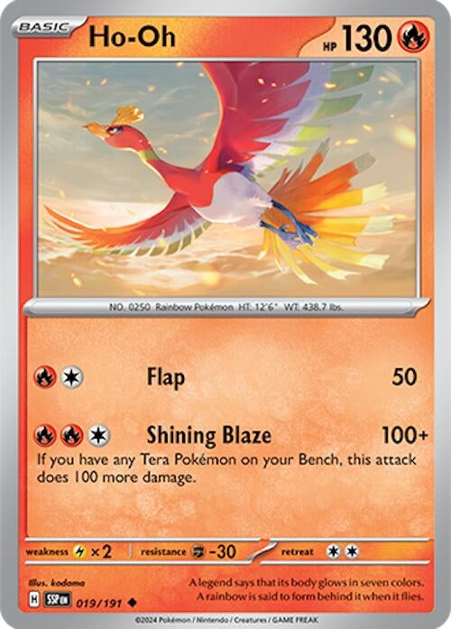 Image for Ho-Oh [SV08: Surging Sparks]