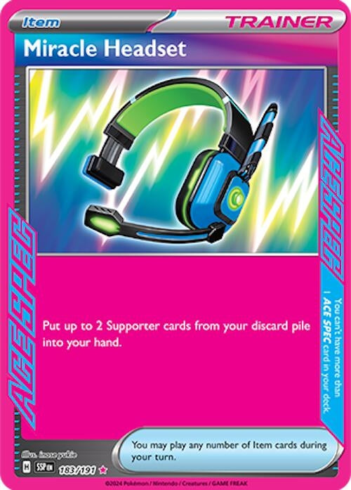 Image for Miracle Headset [SV08: Surging Sparks]