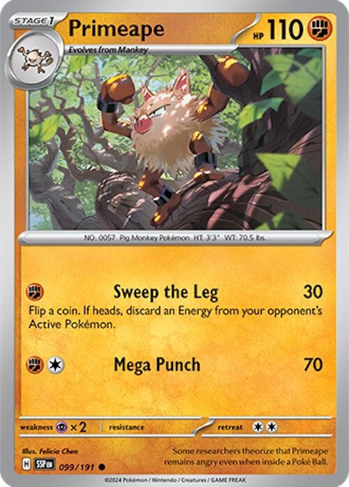 Image for Primeape [SV08: Surging Sparks]