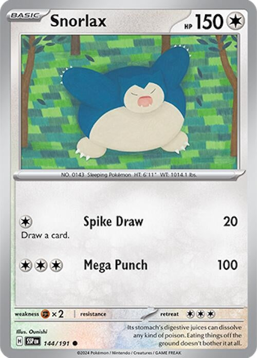 Image for Snorlax [SV08: Surging Sparks]