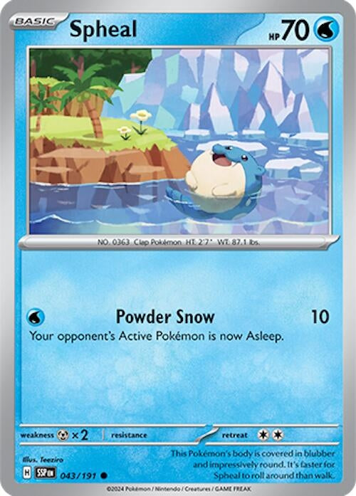 Image for Spheal - 043/191 [SV08: Surging Sparks]