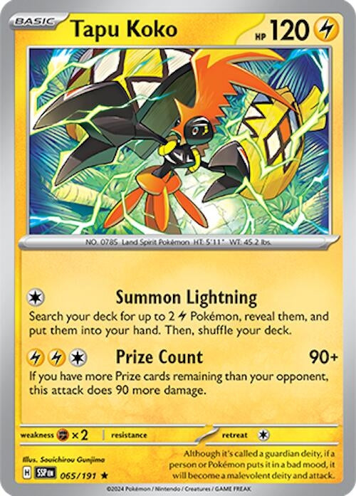 Image for Tapu Koko [SV08: Surging Sparks]