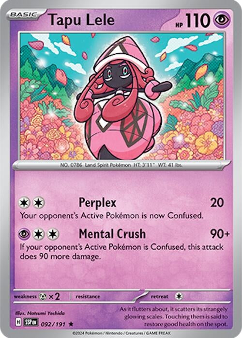 Image for Tapu Lele [SV08: Surging Sparks]