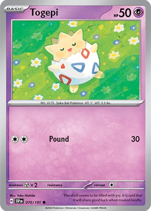 Image for Togepi [SV08: Surging Sparks]