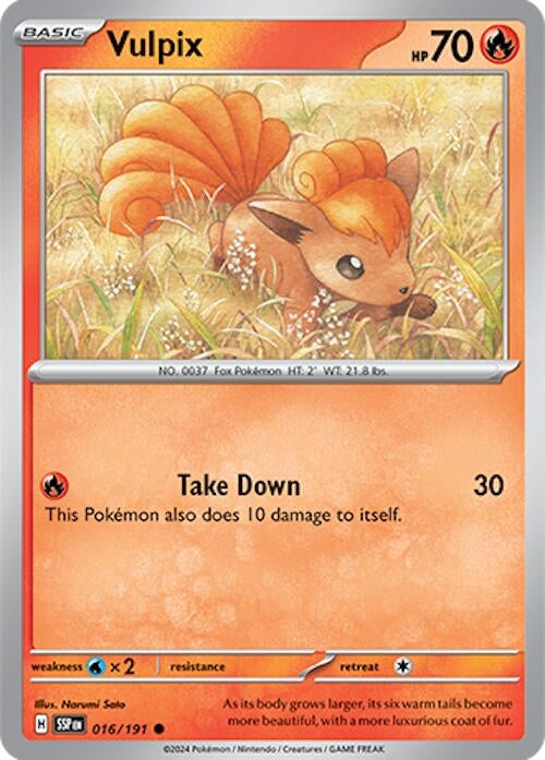 Image for Vulpix [SV08: Surging Sparks]