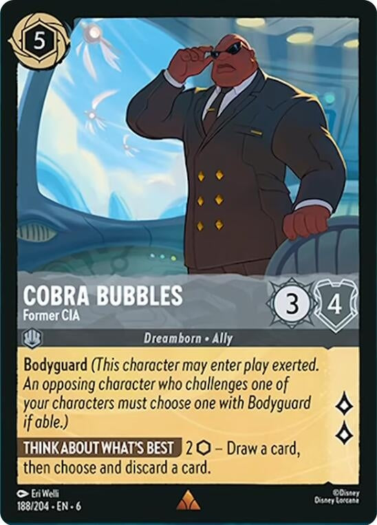 Image for Cobra Bubbles - Former CIA [Azurite Sea]