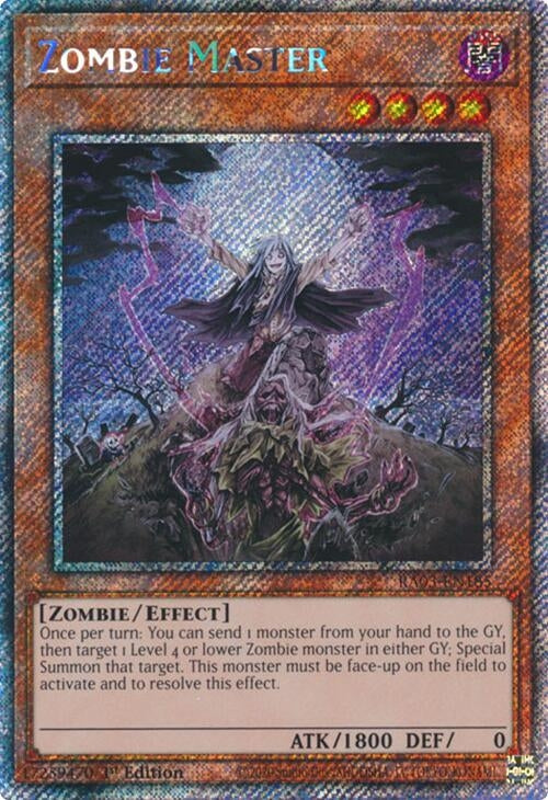 Image for Zombie Master (Platinum Secret Rare) (3185)