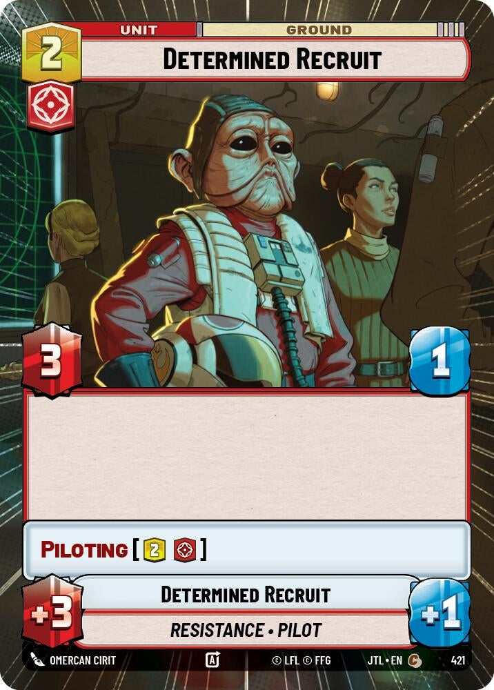 Image for Determined Recruit (Hyperspace) (421) [JTL]
