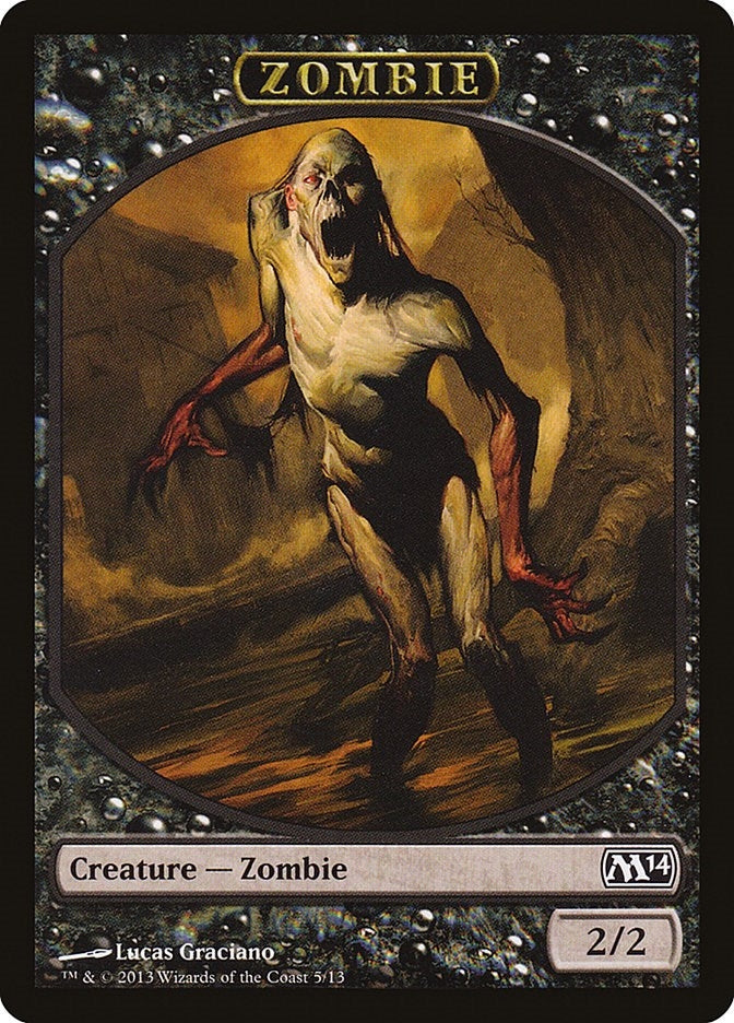 Zombie Token (5) [M14]