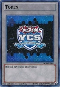 Yu Gi Oh Championship Series Token 2012 Pre registration (TKN4-EN002)