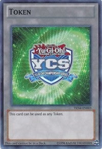 Yu Gi Oh Championship Series Token 2013 Pre registration (TKN4-EN003)