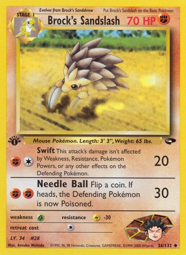 Brocks Sandslash (036/132) [G2]